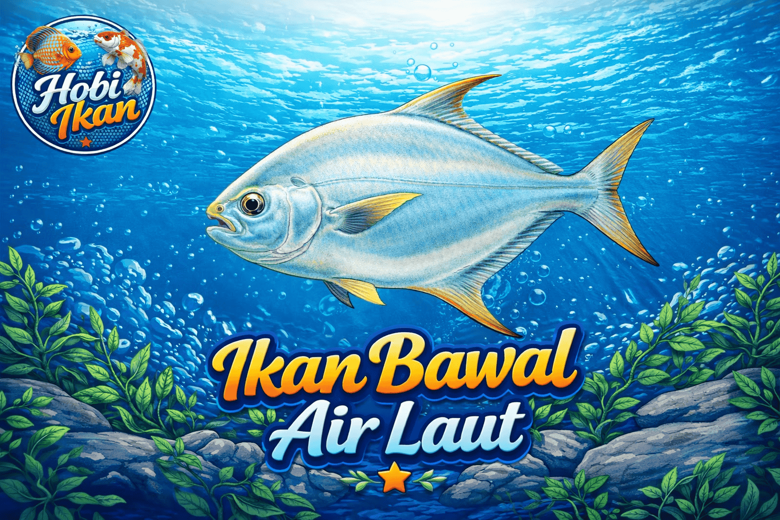 Ikan Bawal Air Laut