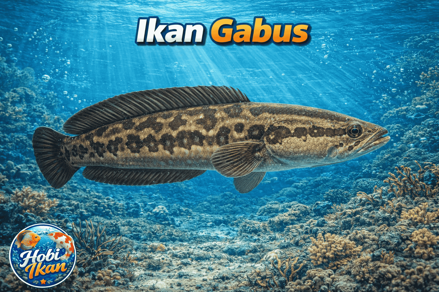 Ikan Gabus Air Tawar Channa striata