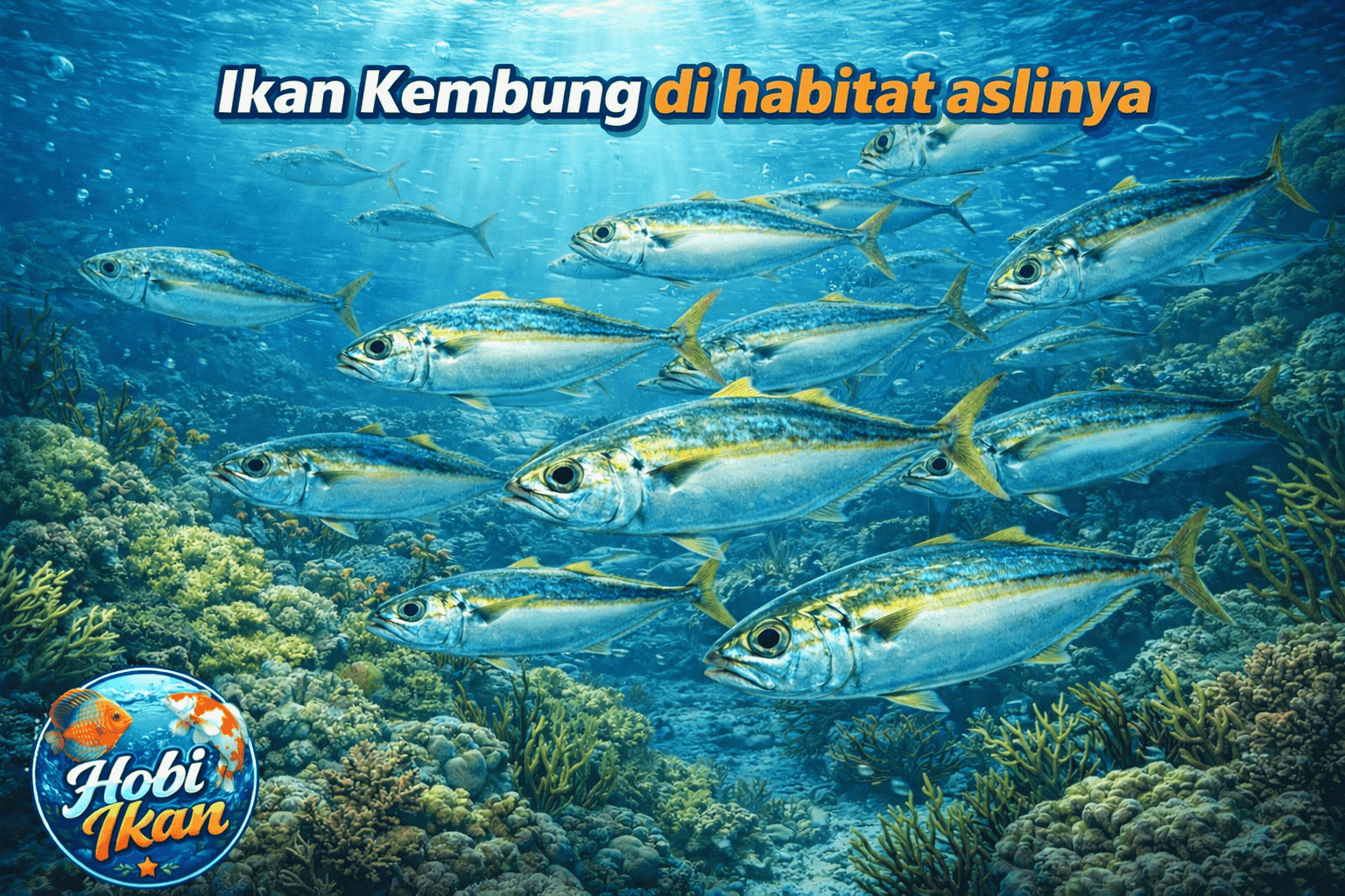 Ikan Kembung di habitat asli