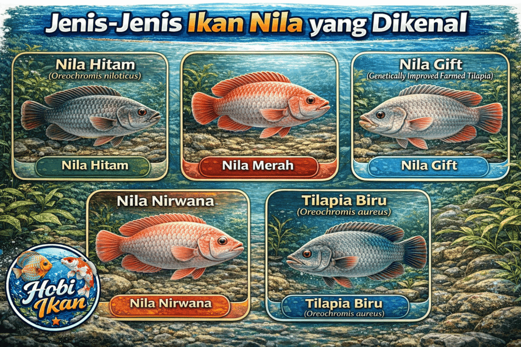 Jenis jenis ikan nila