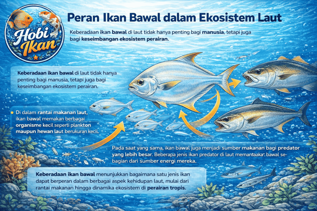 Peran Ikan Bawal dalam Ekosistem Laut