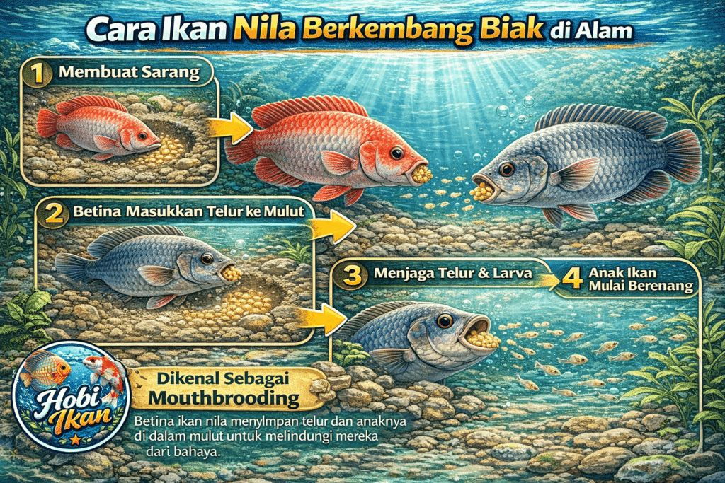 Perkembangbiakan Ikan Nila