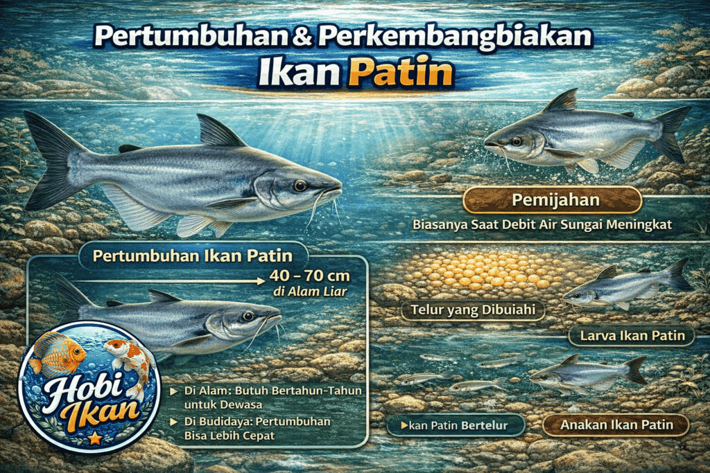 Pertumbuhan dan perkembangbiakan ikan patin