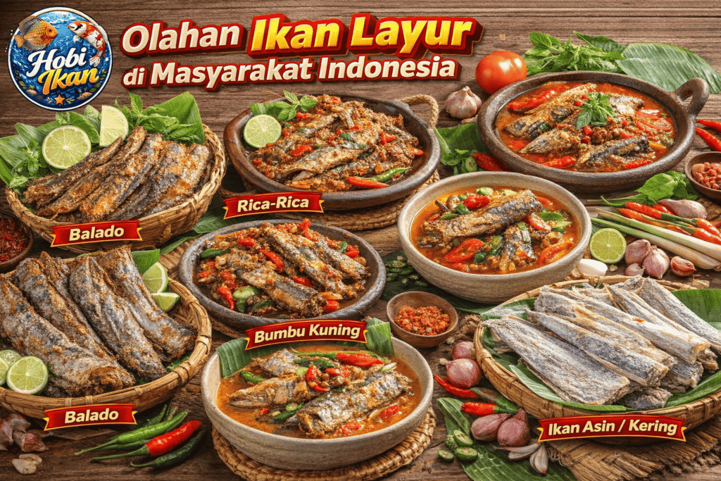 Ikan layur dalam beragam hidangan
