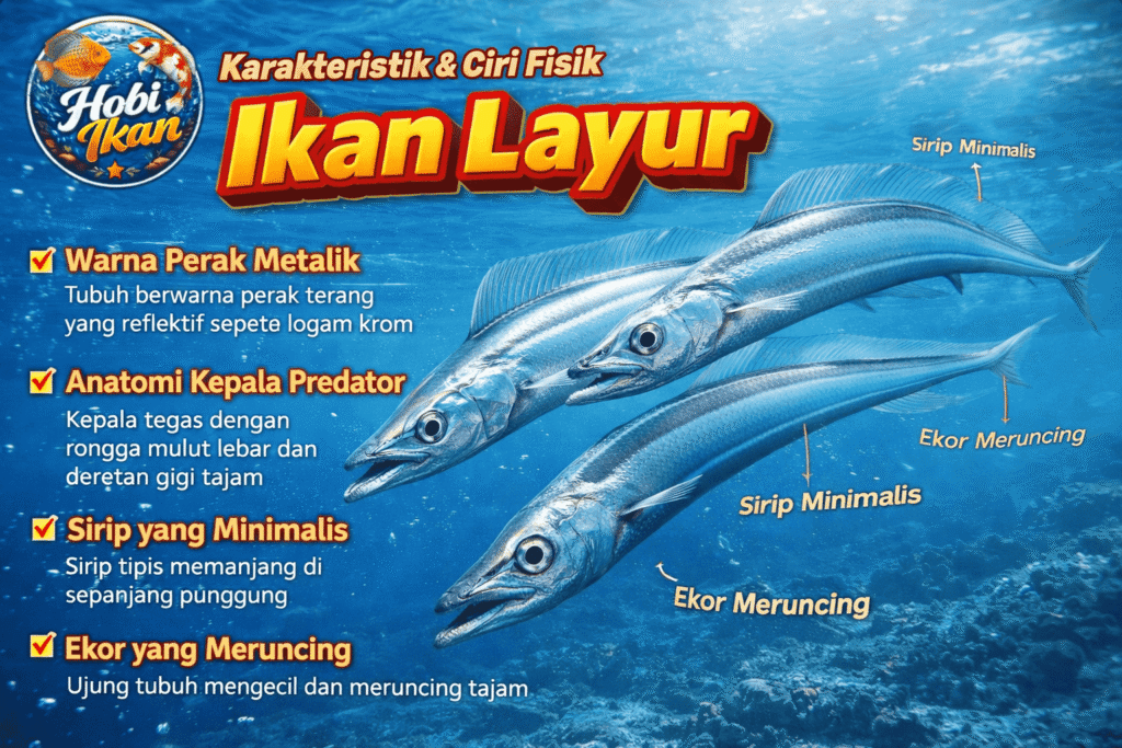 Karakteristik ikan layur di bawah laut