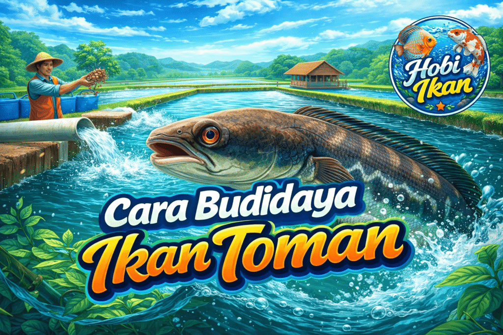 cara budidaya ikan toman