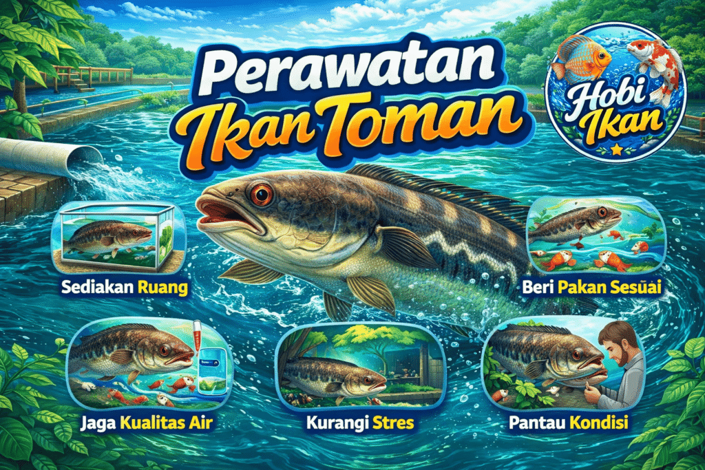 perawatan ikan toman