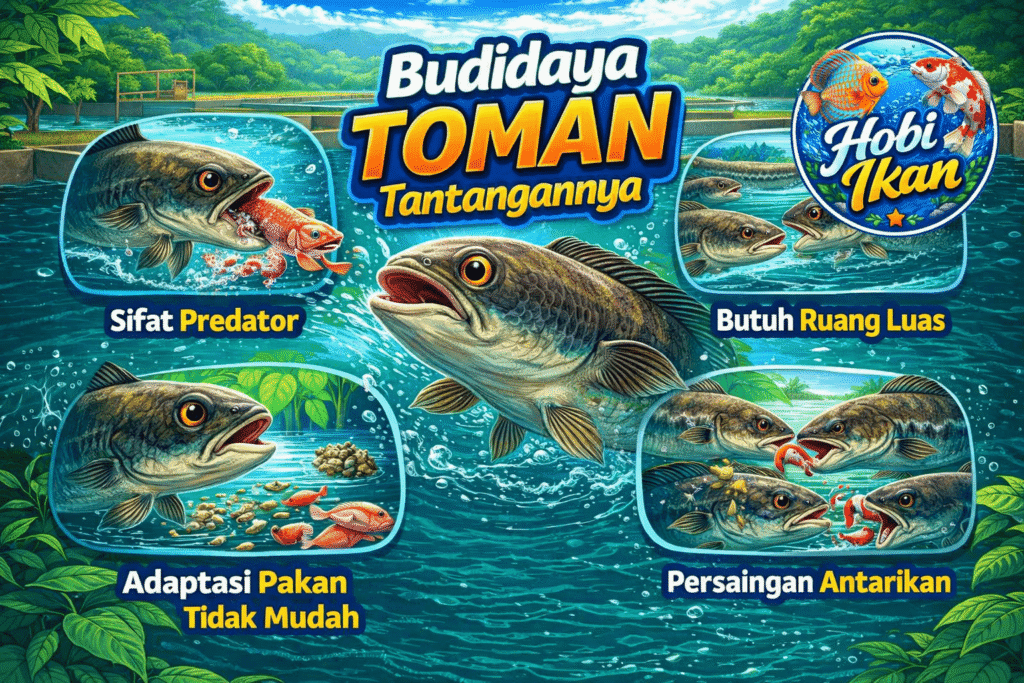 tantangan budidaya ikan toman